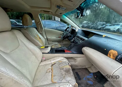 2010 Lexus Rx 350 из США, поврежденный, VIN 2T2BK1BA8AC013404